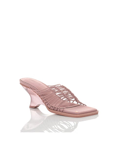 MAUVEINE LOW WEDGE SANDALS