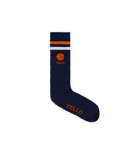 BASKETBALL STRIPED ATHLETIC SOCKS