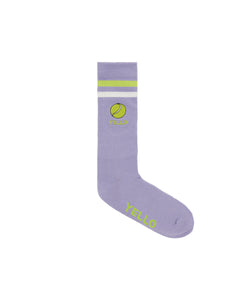 TENNIS STRIPED ATHLETIC SOCKS