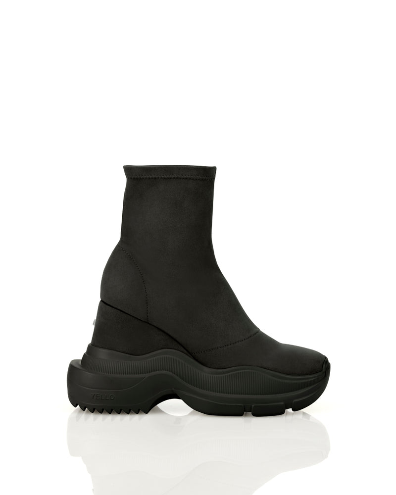 BAISEN DOUBLE SNEAKER SHORT BOOTS – YELLO