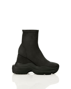 BAISEN DOUBLE SNEAKER SHORT BOOTS