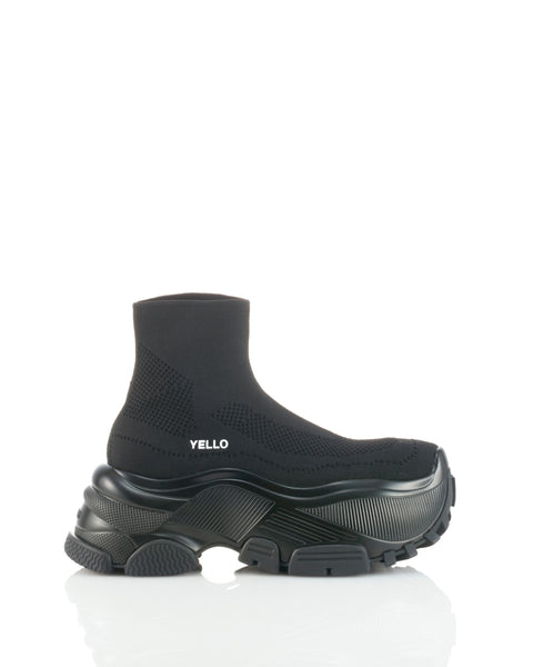 BLACK WHALE SHORT BOOTS