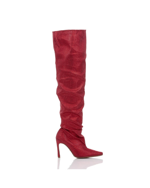 ROSE ROUGE LONG BOOTS