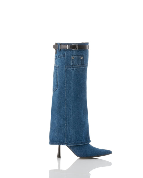 BLUE JEAN BABY LONG BOOTS