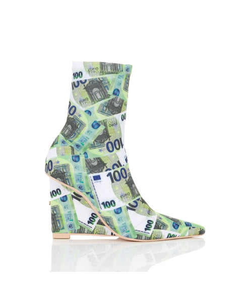 EURO BILL WEDGE SHORT BOOTS